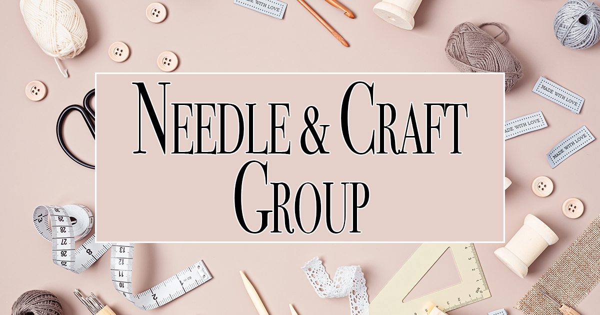 Featured image for “Monthly Needle Craft Group: July 7, 2023”